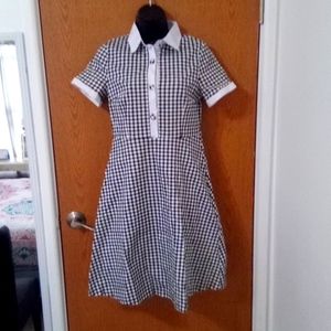 Mike is..Black‎ and White Dress Black and White Checkered Dress Mike is Dresses